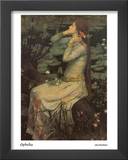 Ophelia Prints by John William Waterhouse