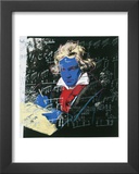 Beethoven, c.1987 (blue face) Art by Andy Warhol
