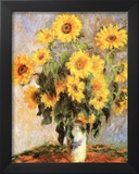 Sunflowers Poster by Claude Monet