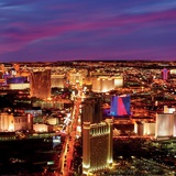 Las Vegas Strip at Night, Las Vegas Posters by Tony Strong