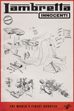 Scooter : Lambretta L166 par Innocenti Affiche