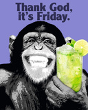 The Chimp-Friday Print