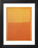 Orange & Yellow Prints by Mark Rothko