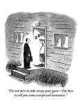 "I'm not here to take away your guns—I'm here to sell you some overpriced … Premium Giclee Print by Frank Cotham