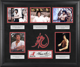 Bruce Lee "The Wisdom of Bruce Lee" limited edition framed presentation with laser-cut logo Framed Memorabilia