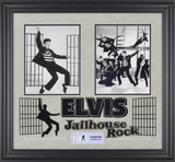 Elvis Presley "Jailhouse Rock" framed presentation Framed Memorabilia
