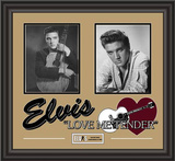 Elvis Presley "Love Me Tender" framed presentation Framed Memorabilia