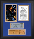 Elvis Presley "68 Special 40th Anniversary" framed photo with replica ticket Framed Memorabilia