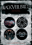 Black Veil Brides Badge Pack Badge