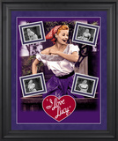 I Love Lucy "Grape Stomping" framed presentation Framed Memorabilia
