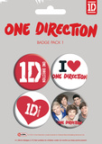One Direction Badge Pack Badge
