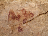 Rock Paintings, Jebel Acacus, Sahara Desert, Libya Photographic Print by Gary Cook