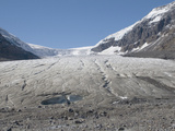 Toe or End of the Athabasca Glacier in the Columbia Icefield, Jasper National Park, Alberta, Canada Photographic Print by Hal Beral