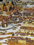 Amber Products for Sale, Vilnius, Lithuania Photographic Print by Gary Cook