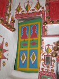Colourful Door in a Traditional House in Ghadames, Libya Photographic Print by Gary Cook