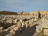 Severan Forum, Leptis Magna Roman Ruins, Libya Photographic Print by Gary Cook
