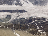 Melting Glaciers on the North Wall of the Matterhorn Above Zermatt, Switzerland Photographie par Ashley Cooper