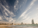 The Burj Al Arab Hotel in Dubai, Uae Photographic Print by Ashley Cooper