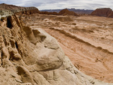 Lower South Desert Valley Overlook, Cathedral Valley Photographic Print by Gerald & Buff Corsi