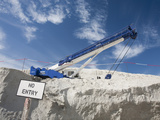 Construction Site in a Reclamation Project to Build Another Exclusive Hotel Resort Photographic Print by Ashley Cooper