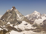 The Matterhorn Above Zermatt, Switzerland Photographie par Ashley Cooper