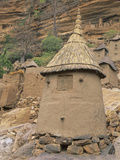 Traditional Dogon Granary, Mali Photographic Print by Gary Cook