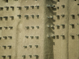 Architectural Detail of the Walls of the Great Mosque of Djenne, Mali Fotografisk tryk af Gary Cook
