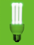 Low Energy Fluorescent Bulb Photographic Print by Victor Habbick