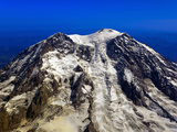 Mt. Rainier is 14,411.1 Feet, Mt Rainier National Park, Washington Photographic Print by Paul Andrew Lawrence