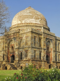 Mosque of Sheesh Gumbad, Lodhi Gardens, New Delhi, India Photographic Print by Adam Jones