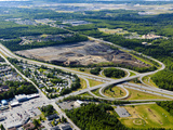 Aerial View of a New Construction Site Just Off the Glenn Highway Out of Anchorage in Alaska, USA Photographic Print by Paul Andrew Lawrence