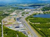 Aerial View of Downtown Wasilla, Alaska, USA Fotografisk tryk af Paul Andrew Lawrence Aerial View of Downtown Wasilla, Alaska, USA Fotografisk tryk af Paul Andrew Lawrence