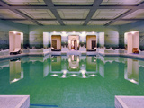 Luxurious Swimming Pool, Umaid Bhawan Palace Hotel, Jodjpur, India Photographie par Adam Jones