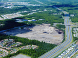 Aerial View of a New Construction Site Just Off the Glenn Highway Out of Anchorage, Alaska, USA Photographic Print by Paul Andrew Lawrence