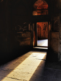 Afternon Sunlight Through Doorway on Interior of Tomb of Mohammed Shah, Lodhi Gardens, New Delhi Photographic Print by Adam Jones