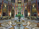 Interior Rotunda of Umaid Bhawan Palace Hotel, Jodjpur, India Photographic Print by Adam Jones