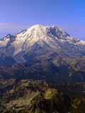 Mt. Rainier is 14,411.1 Feet, Mt. Rainier National Park, Washington Photographic Print by Paul Andrew Lawrence