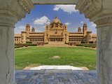 Rear View of Umaid Bhawan Palace Hotel, Jodjpur, India Photographie par Adam Jones