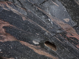 Close-Up of Obsidian or Volcanic Glass, Crater Lake National Park, Oregon, USA Photographic Print by Marli Miller