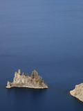 Phantom Ship Is an Outcrop of the Oldest known Rock in the Crater Lake Caldera Photographic Print by Marli Miller
