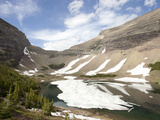 Glacial Tarn and Cirque, Ptarmigan Lake, Glacier National Park, Montana, USA Photographic Print by Marli Miller