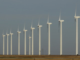 Wind Turbines Photographic Print by Tom Ulrich