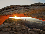 Sunrise at Mesa Arch, Canyonlands National Park, Utah, USA Photographic Print by Gustav Verderber