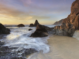 Grey Whale Cove Surf, San Mateo County, California, USA Photographic Print by Patrick Smith