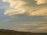 Lenticular Clouds at Sunset over the Colorado Front Range Prior to a High Wind Event Photographic Print by Jon Van de Grift