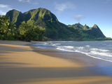 Haena Beach on Kauai, Hawaii, USA Is a Classic Vision of Paradise Photographic Print by Patrick Smith