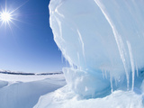 Melting Arctic Ocean Ice in Spring Photographic Print by Louise Murray