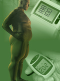 Showing the Three Risk Factors Determined to Most Likely Increase Risk of Heart Attack Photographic Print by Carol & Mike Werner