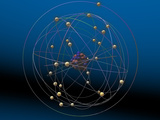 Copper Atom Model Lámina fotográfica por Carol & Mike Werner Copper Atom Model Lámina fotográfica por Carol & Mike Werner