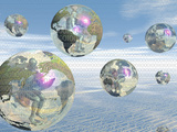 Conceptual Illustration of Global Wireless Digital Communication Photographic Print by Carol & Mike Werner